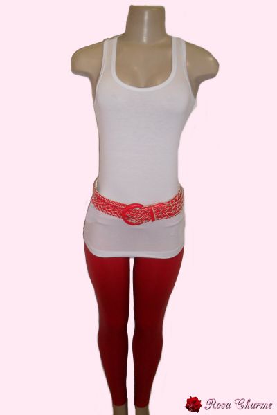 Vest Leggyn:  Branco Preto  e azul Marinho  Tam P/M/G
